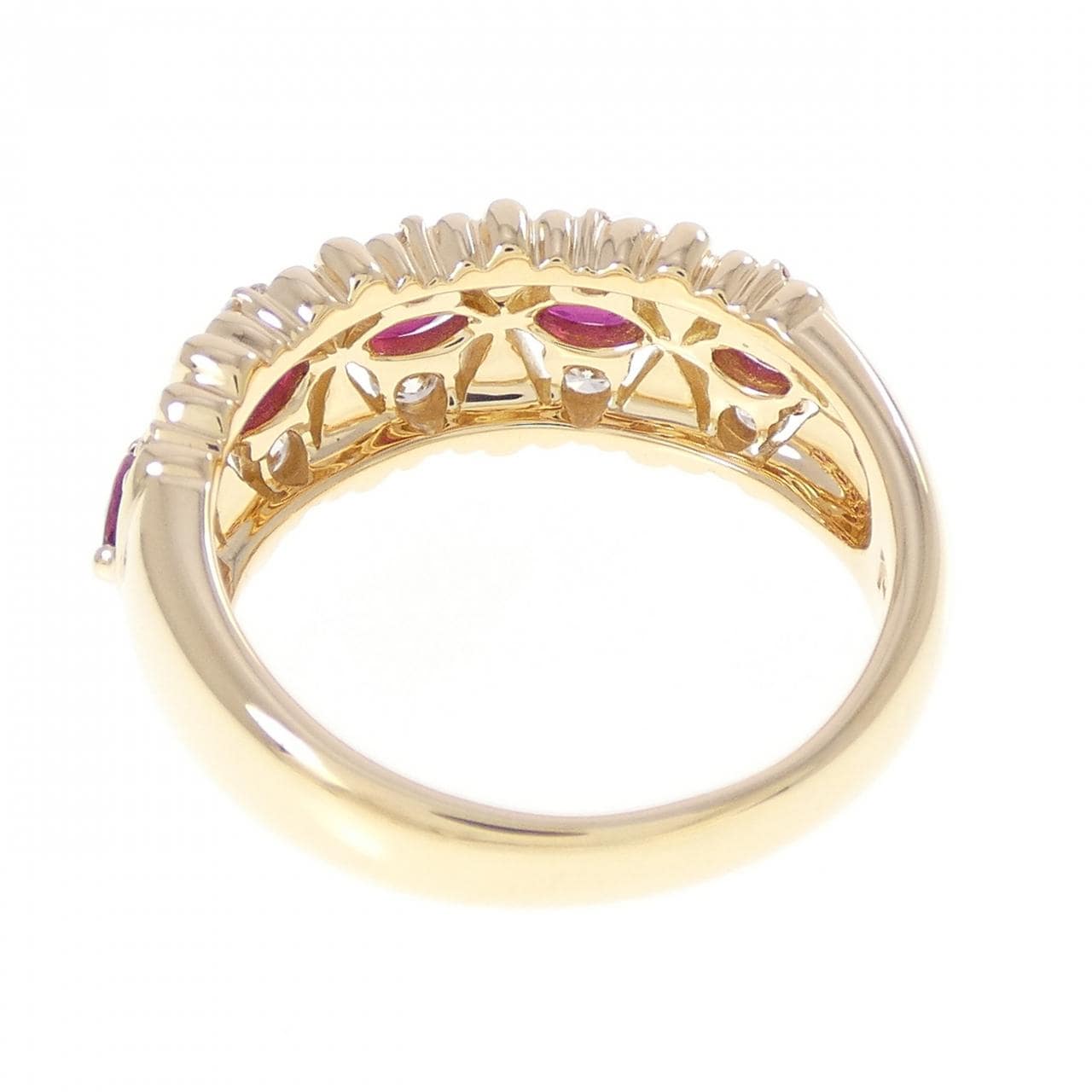 ポーラ ルビー リング 0.82CT