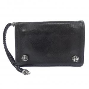クロムハーツ CHROME HEARTS 2ZIP STRAP BLK 2246 304 0030 0200 WALLET