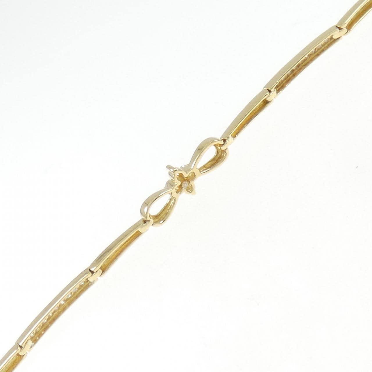 K18YG ダイヤモンド ブレスレット 0.29CT