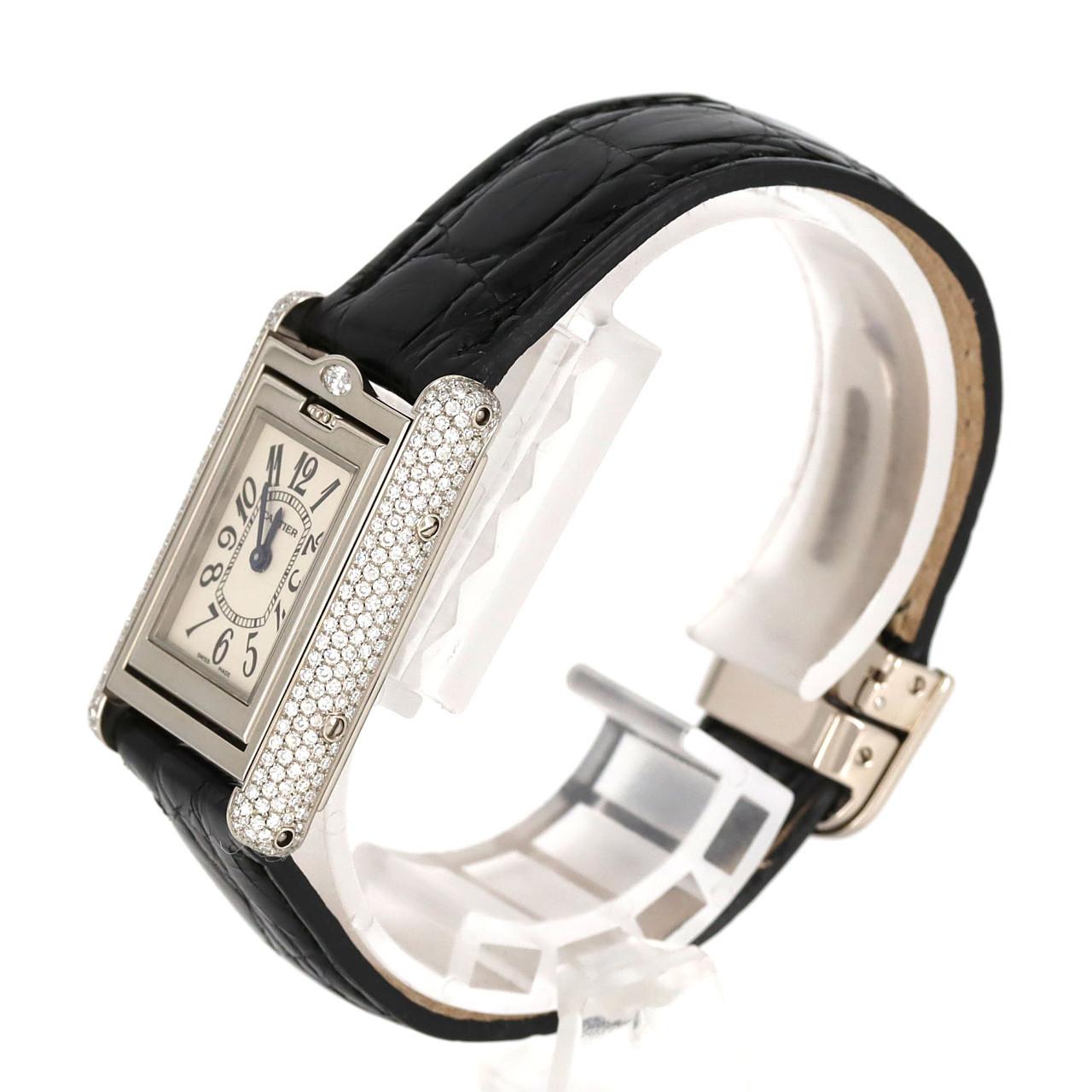 Cartier Tank Basculant SM WG WA203531 WG Quartz