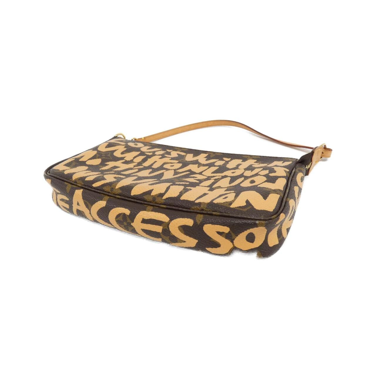 [vintage] LOUIS VUITTON Monogram Graffiti Pochette Accessoires M92193 Accessory Pouch