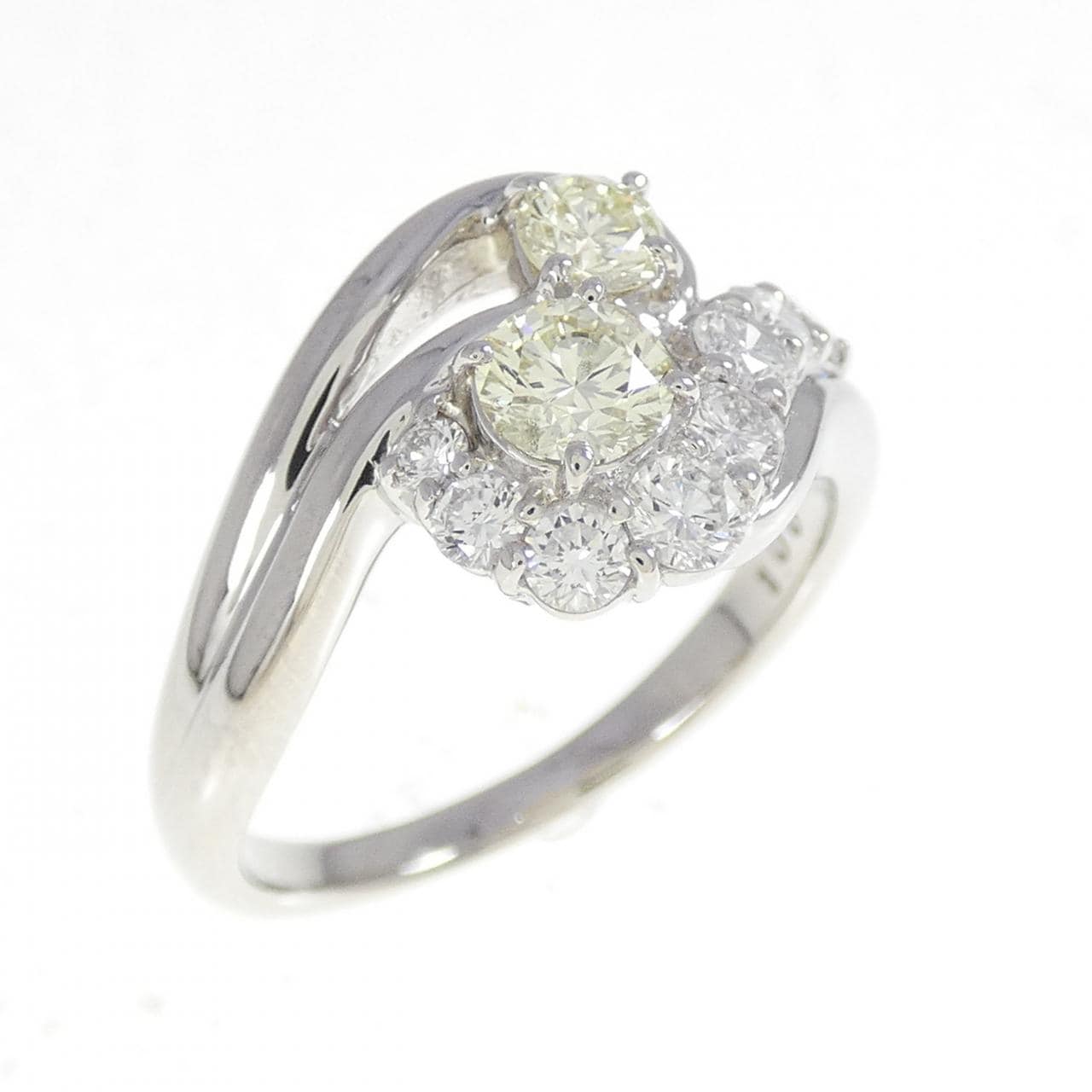 PT900鑽石戒指1.00克拉