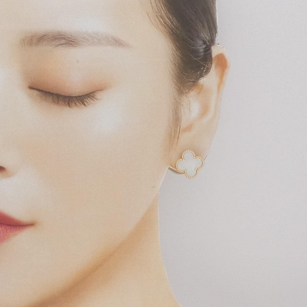 ヴァンクリーフ&アーペル ヴィンテージアルハンブラ ピアス