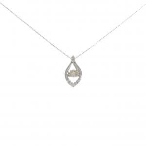 【新品】PT900 ダイヤモンド ネックレス 0.18CT