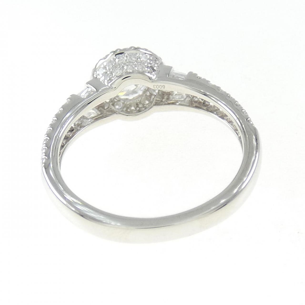 PT950 ダイヤモンド リング 0.55CT D IF 3EXT