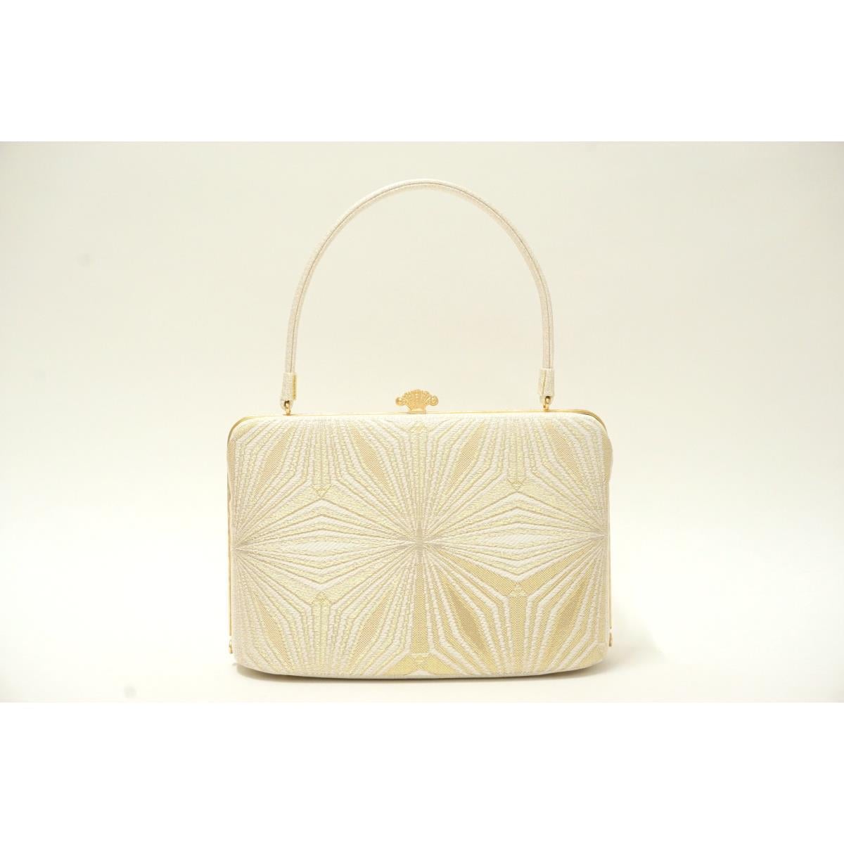 【新品】草履バッグセット　白梅　Ｌサイズ