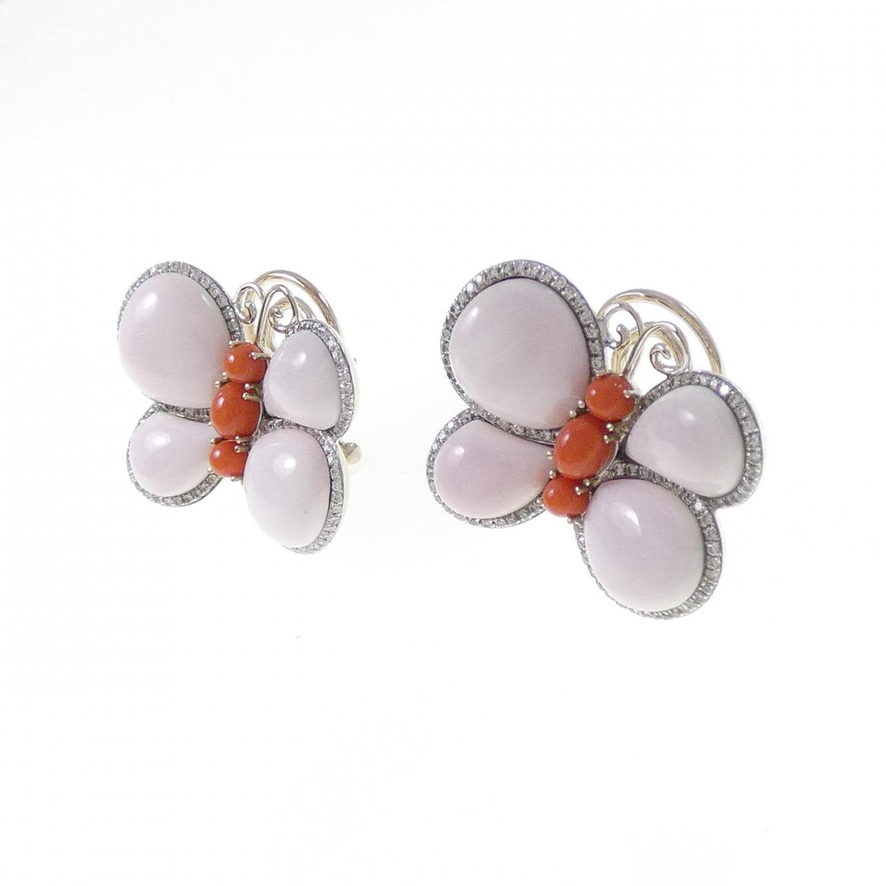 Chantecler Butterfly Color Stone Earrings