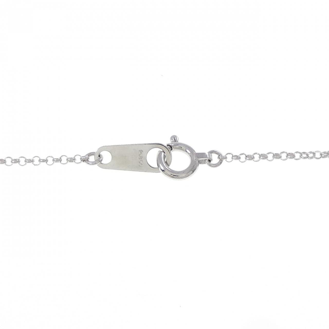 PT900/PT850 苹果形钻石项链 0.52克拉