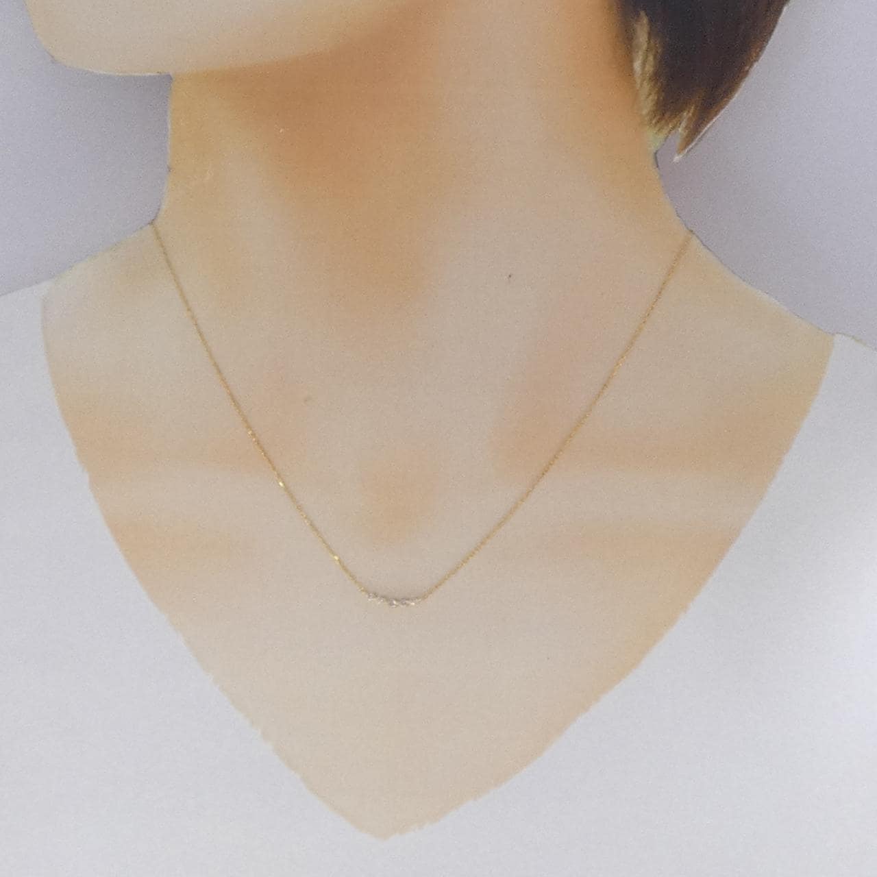 4゜C ダイヤモンド ネックレス