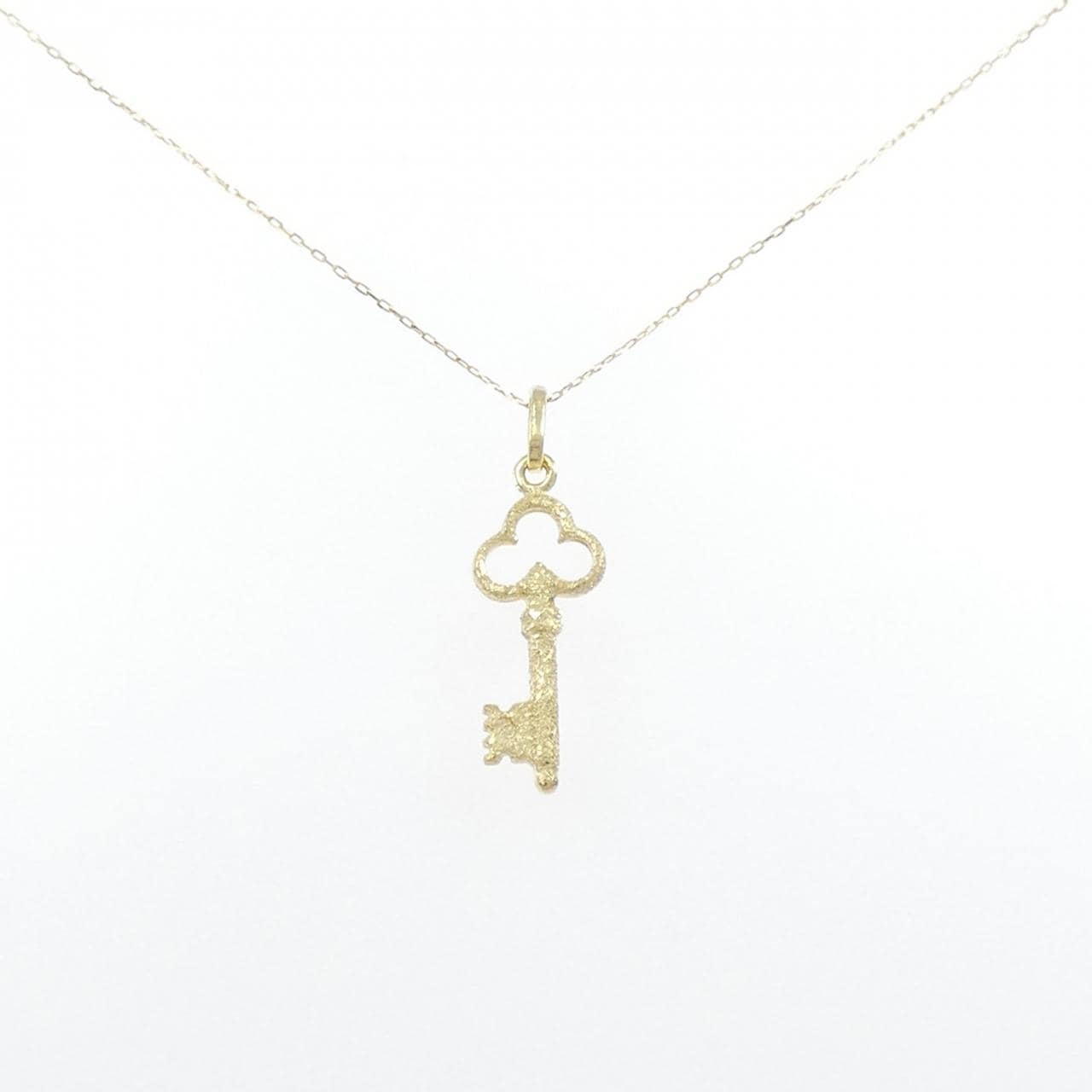 K18YG キー ネックレス
