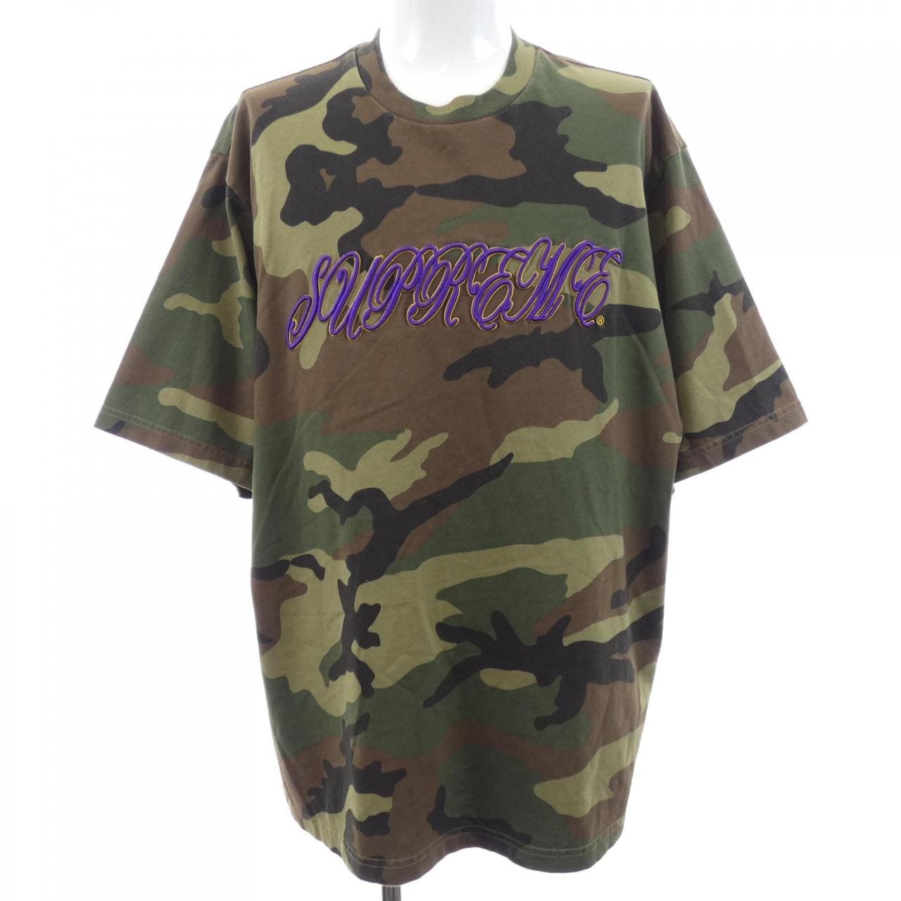 シュプリーム SUPREME RAISED SCRIPT Tシャツ