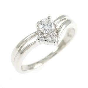 PT950 ダイヤモンド リング 0.22CT