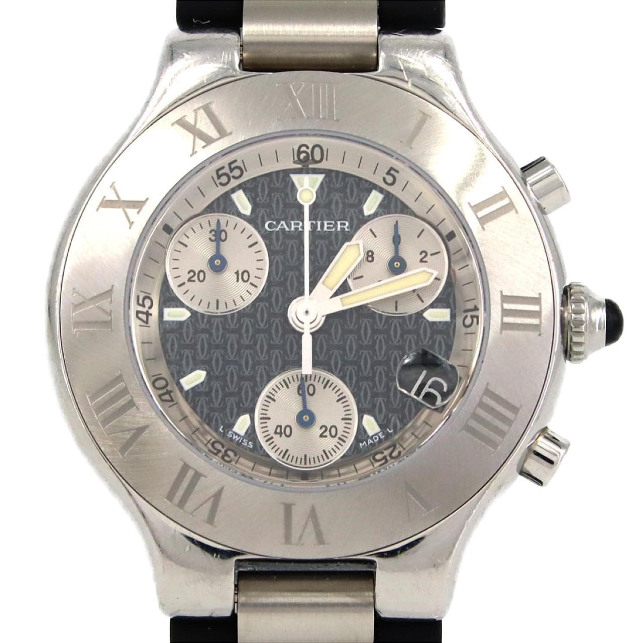 【ノーメンテナンス特価】カルティエ クロノスカフ W10125U2 SS クォーツ