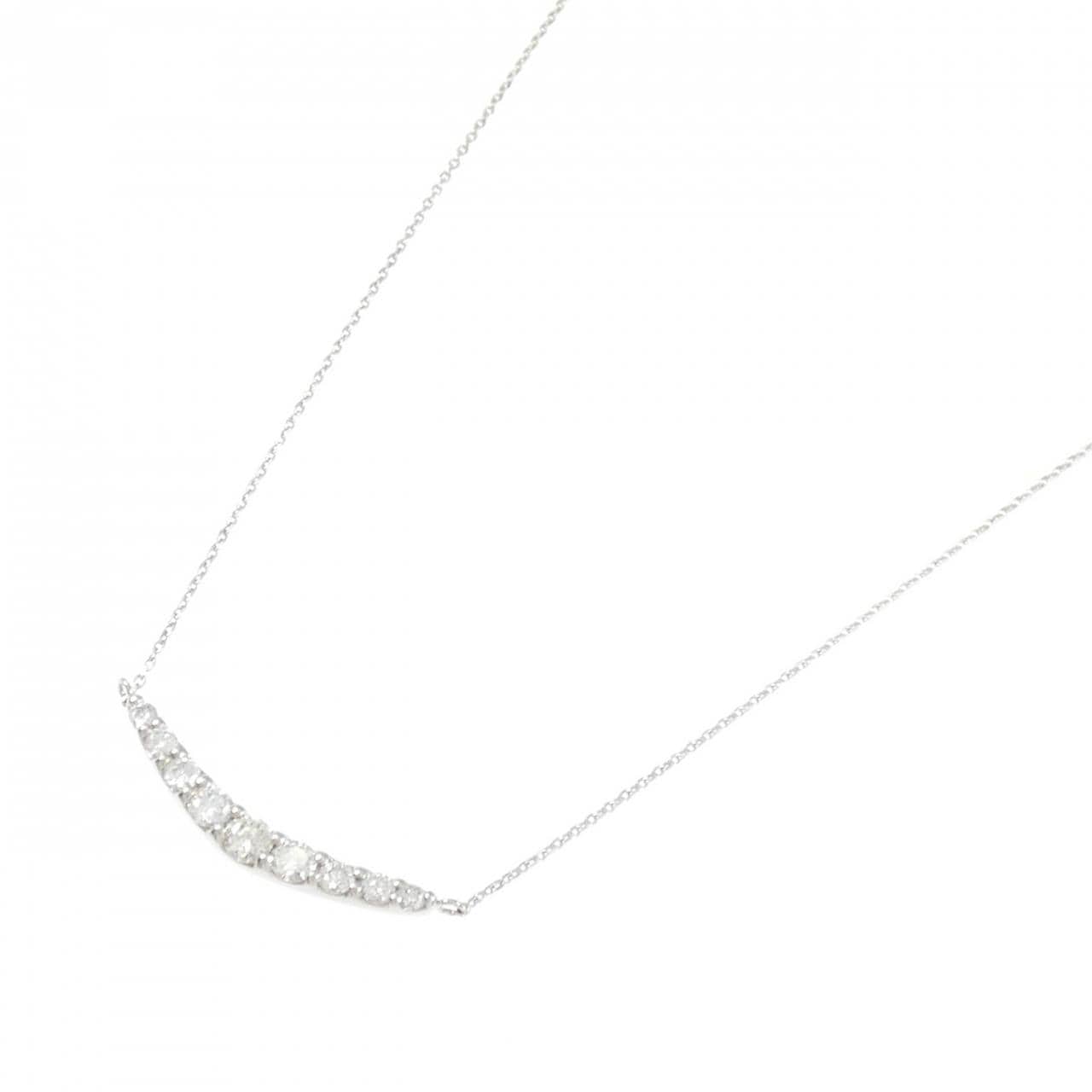 PT900/PT850 ダイヤモンド ネックレス 0.50CT