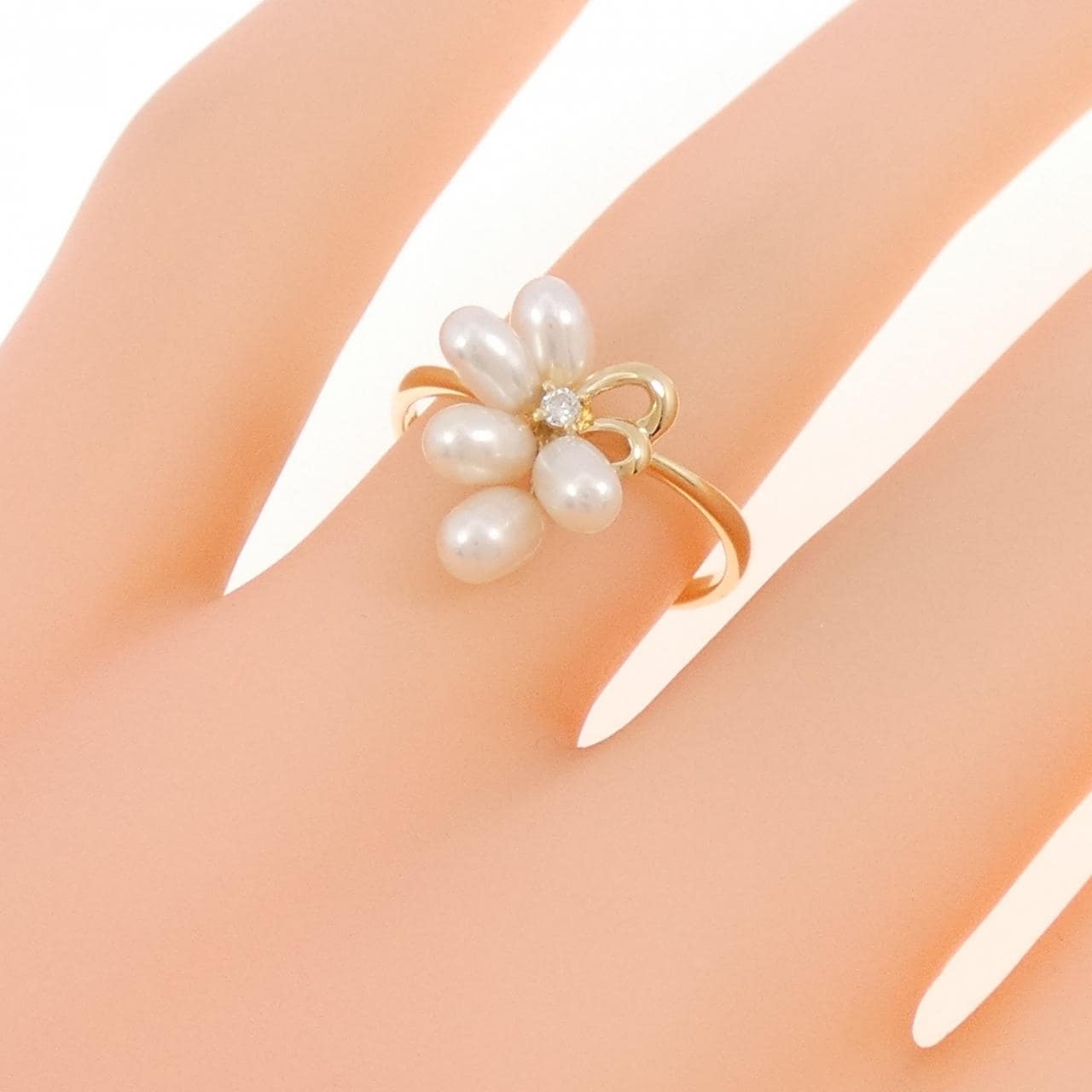 タサキ 淡水パール リング