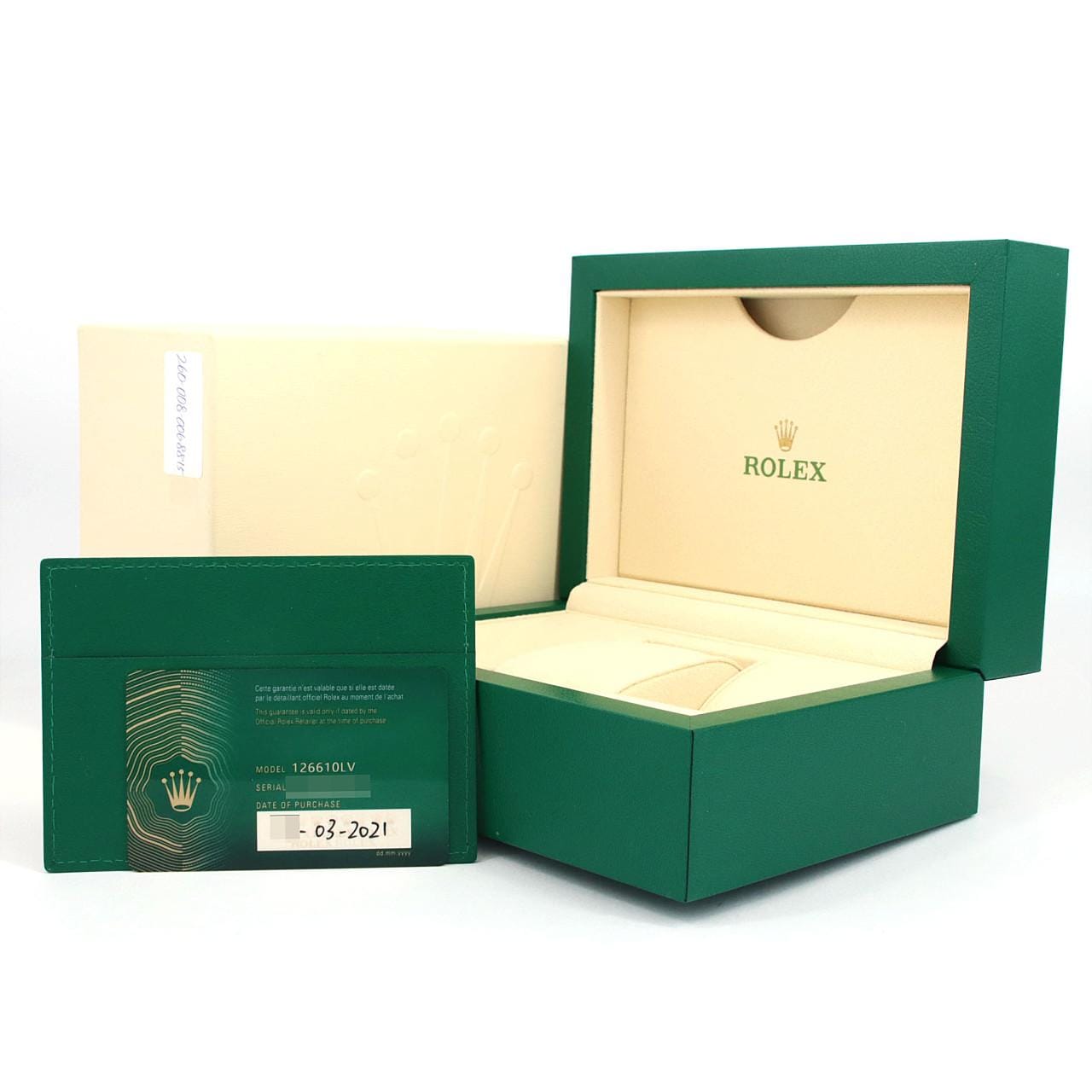 ロレックス サブマリーナーデイト 126610LV SS 自動巻 ランダム番