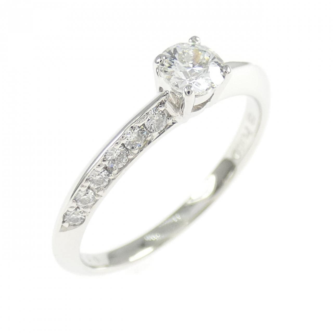 PT900 ダイヤモンド リング 0.242CT H VS2 Fair