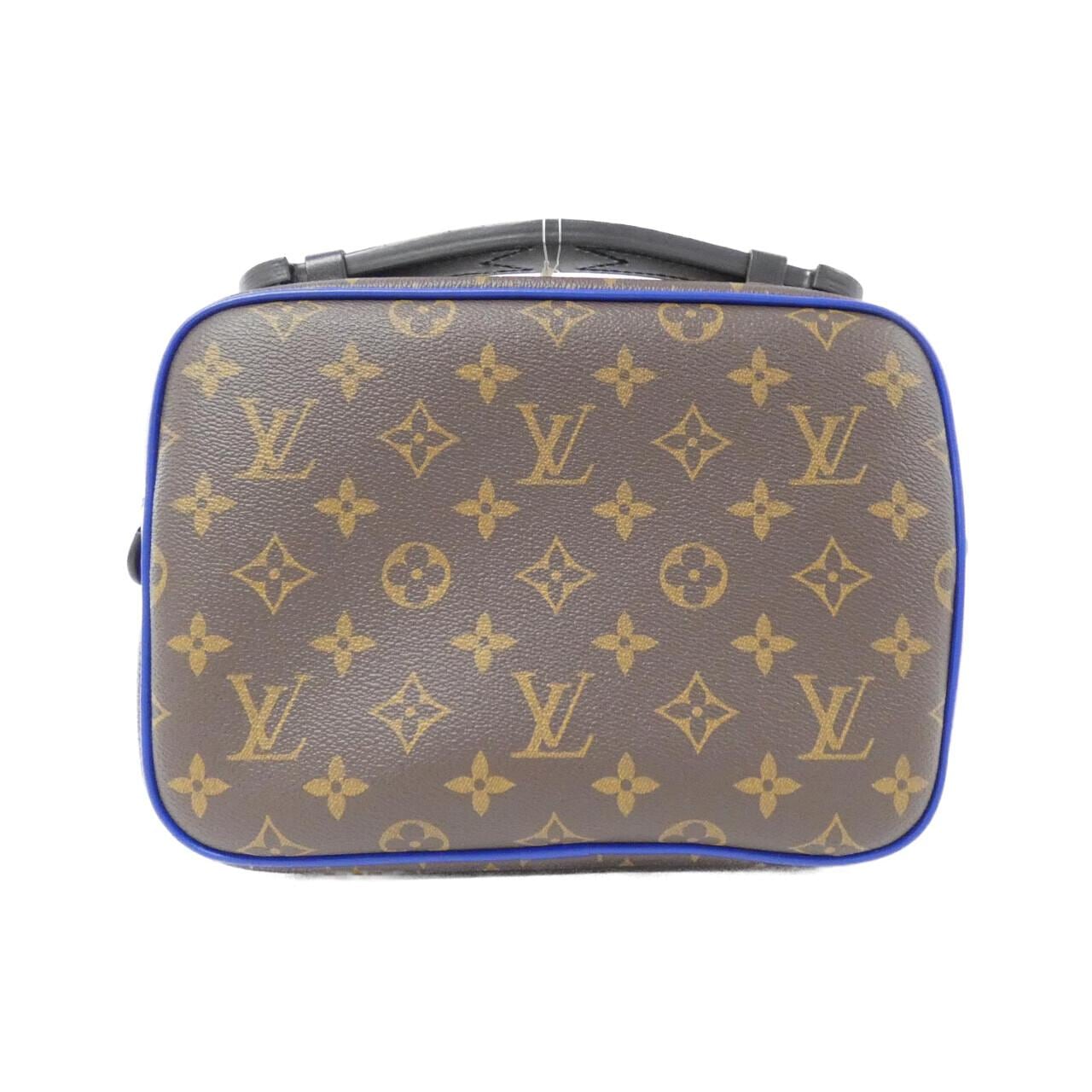 LOUIS VUITTON Monogram Macassar S Rock 郵差包 M45863 單肩包