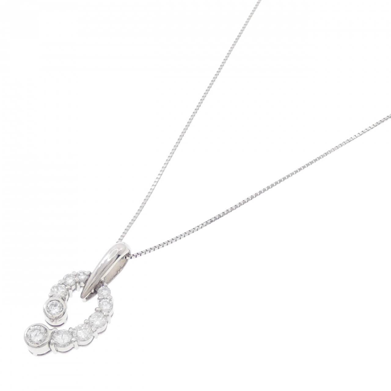 PT ダイヤモンド ネックレス 0.74CT
