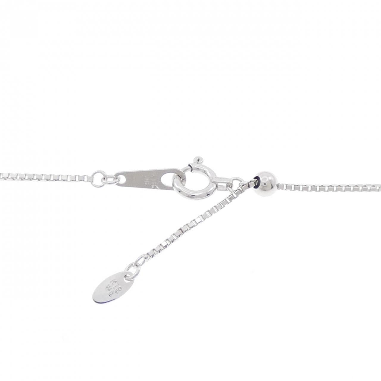 K18WG タンザナイト ネックレス 1.21CT