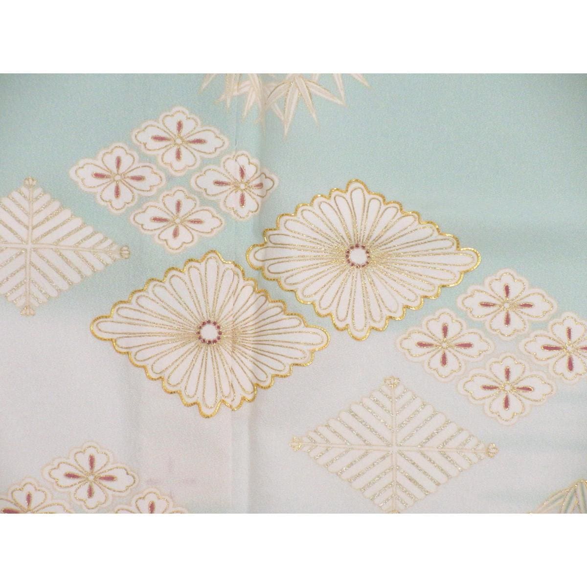 【新品】単衣 訪問着 【吉澤織物】 友禅金彩加工