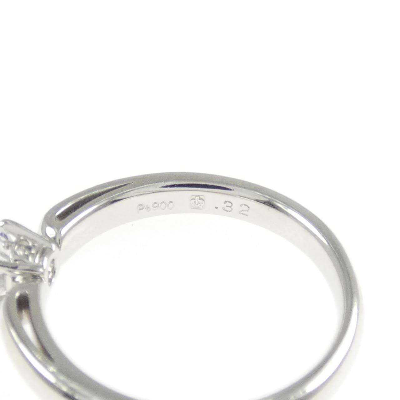 ロイヤル アッシャー ダイヤモンド リング 0.32CT