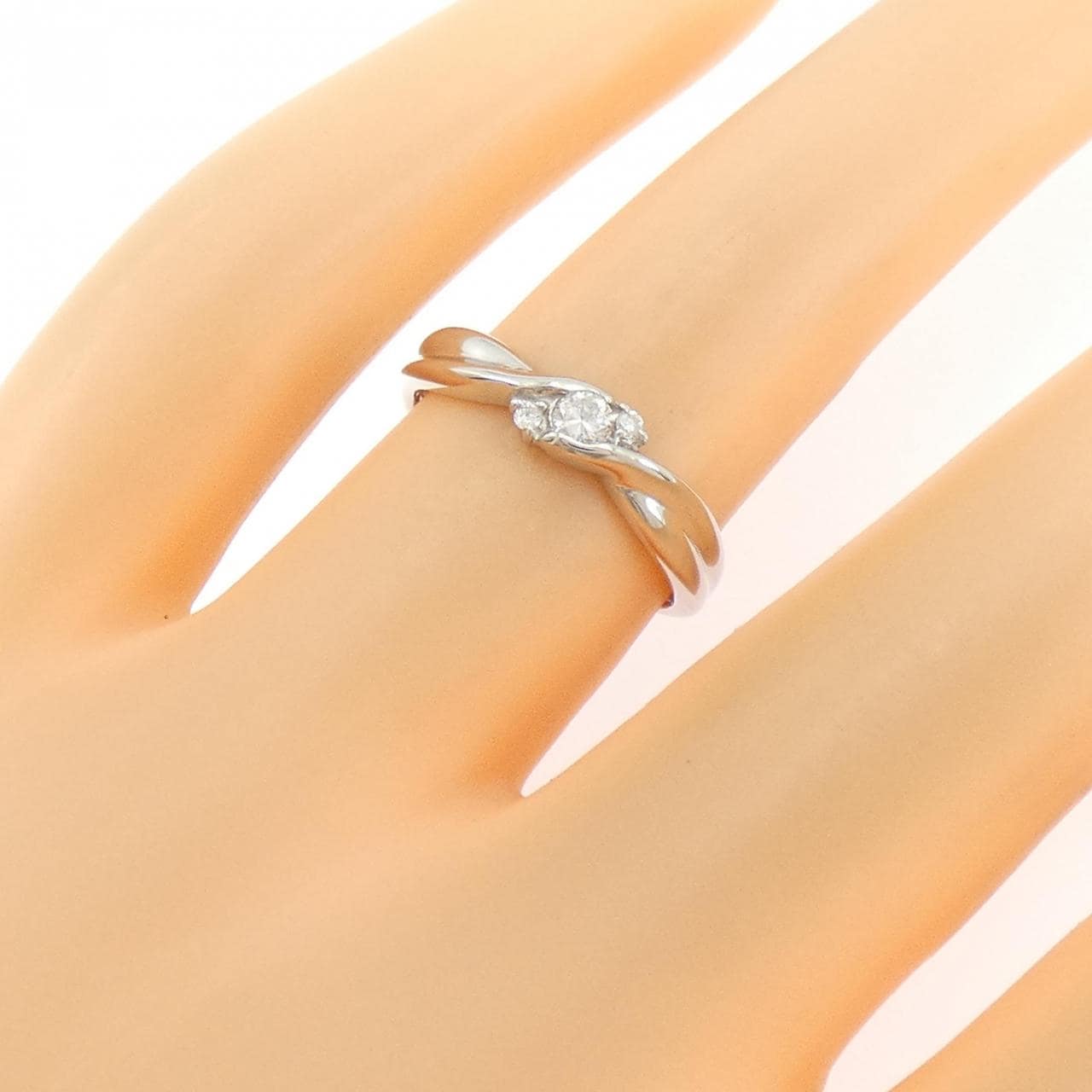 PT900 ダイヤモンド リング 0.10CT