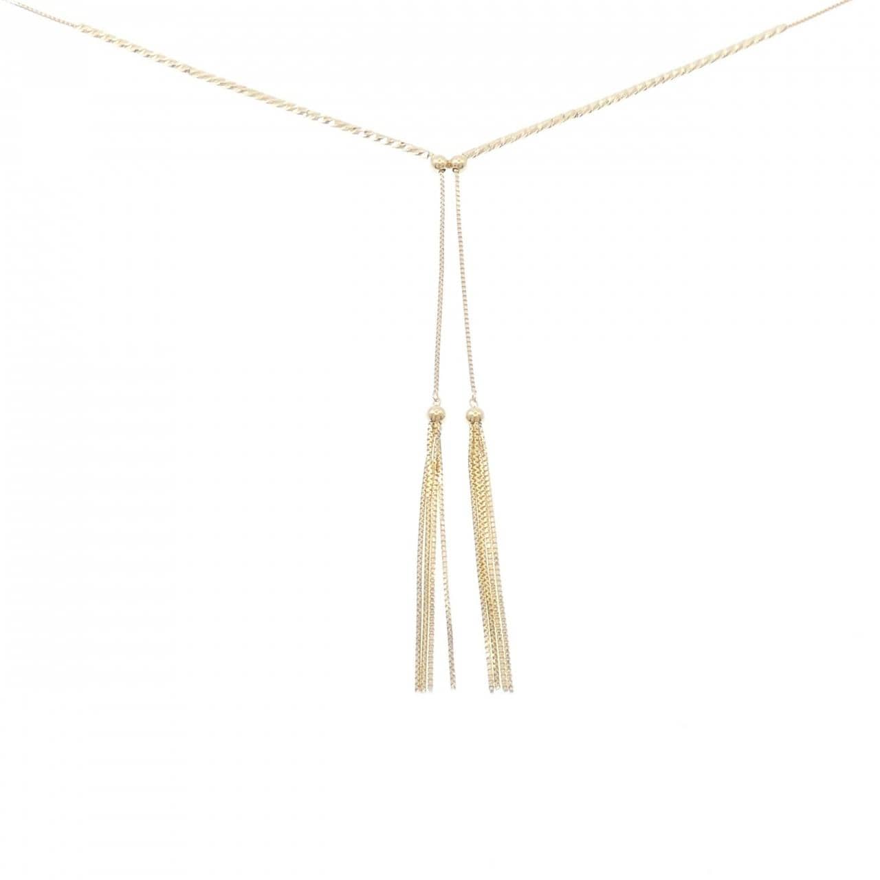 K18YG ネックレス