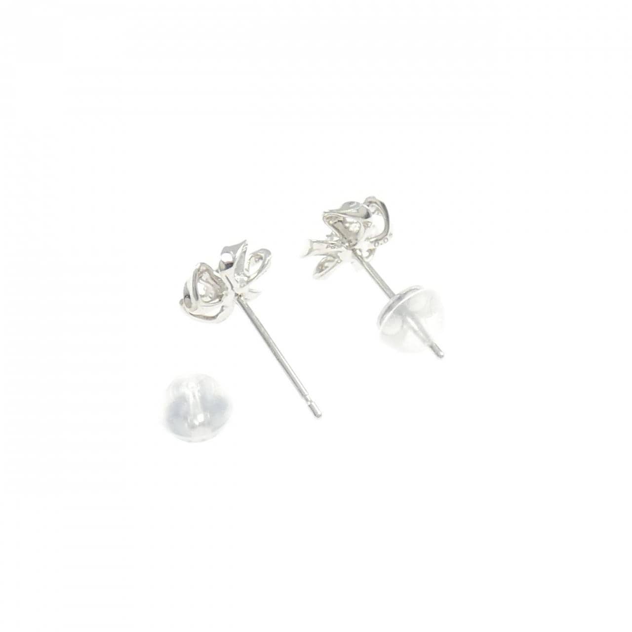 PT950/PT900 ダイヤモンド ピアス 0.10CT