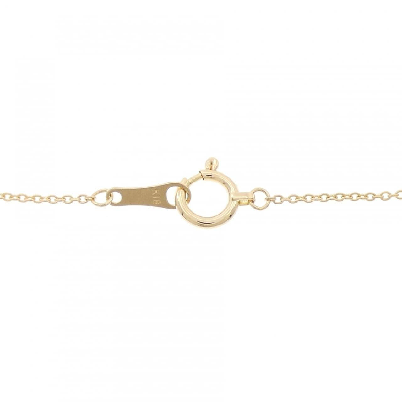 K18YG ソリティア ダイヤモンド ネックレス 0.191CT