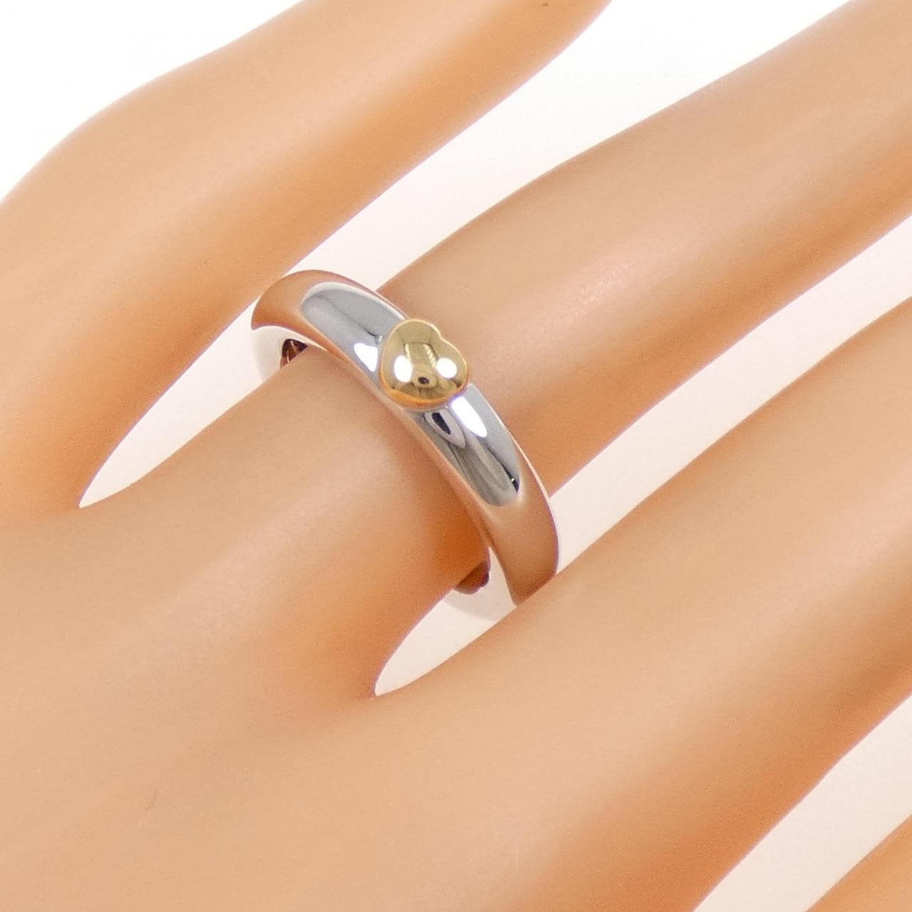 ティファニー 750WG/750YG リング