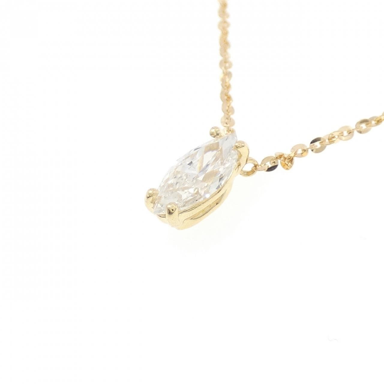 K18YG ダイヤモンド ネックレス 0.49CT
