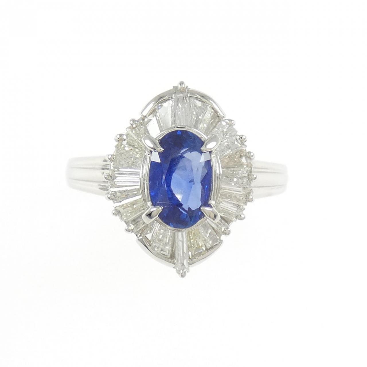 PT900 サファイヤ リング 1.45CT