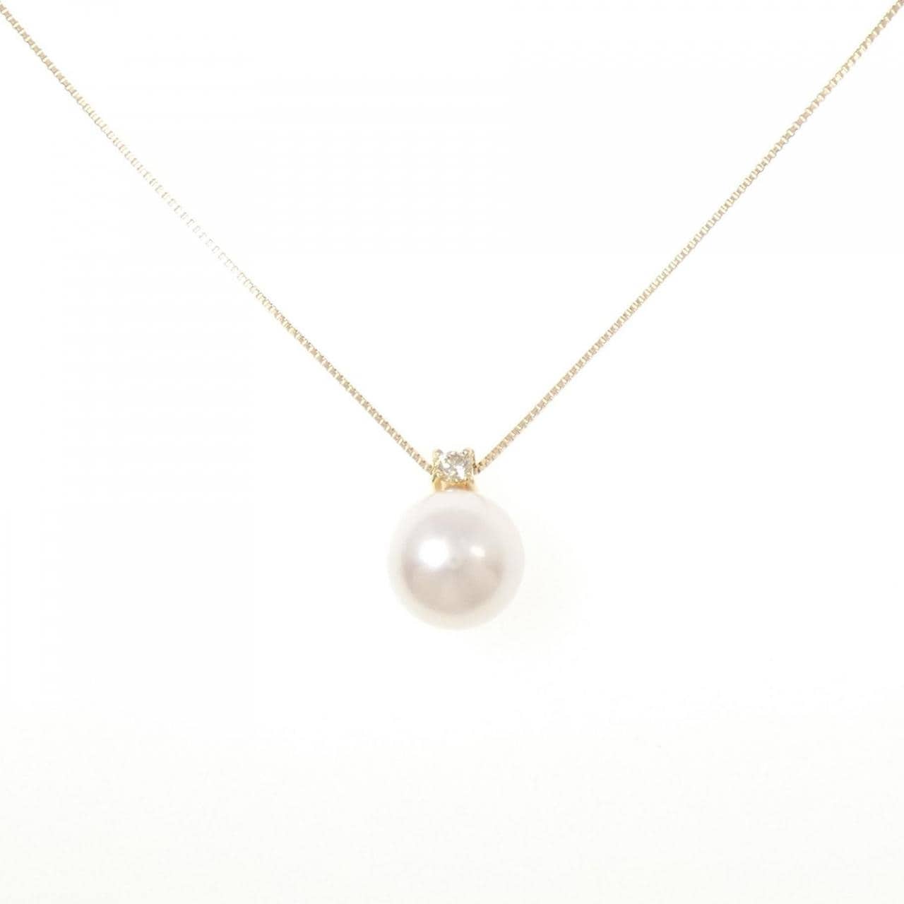 K18YG アコヤパール ネックレス 8.6mm