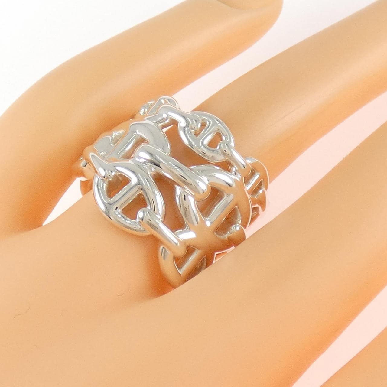 エルメス シェーヌ ダンクル アンシェネ リング