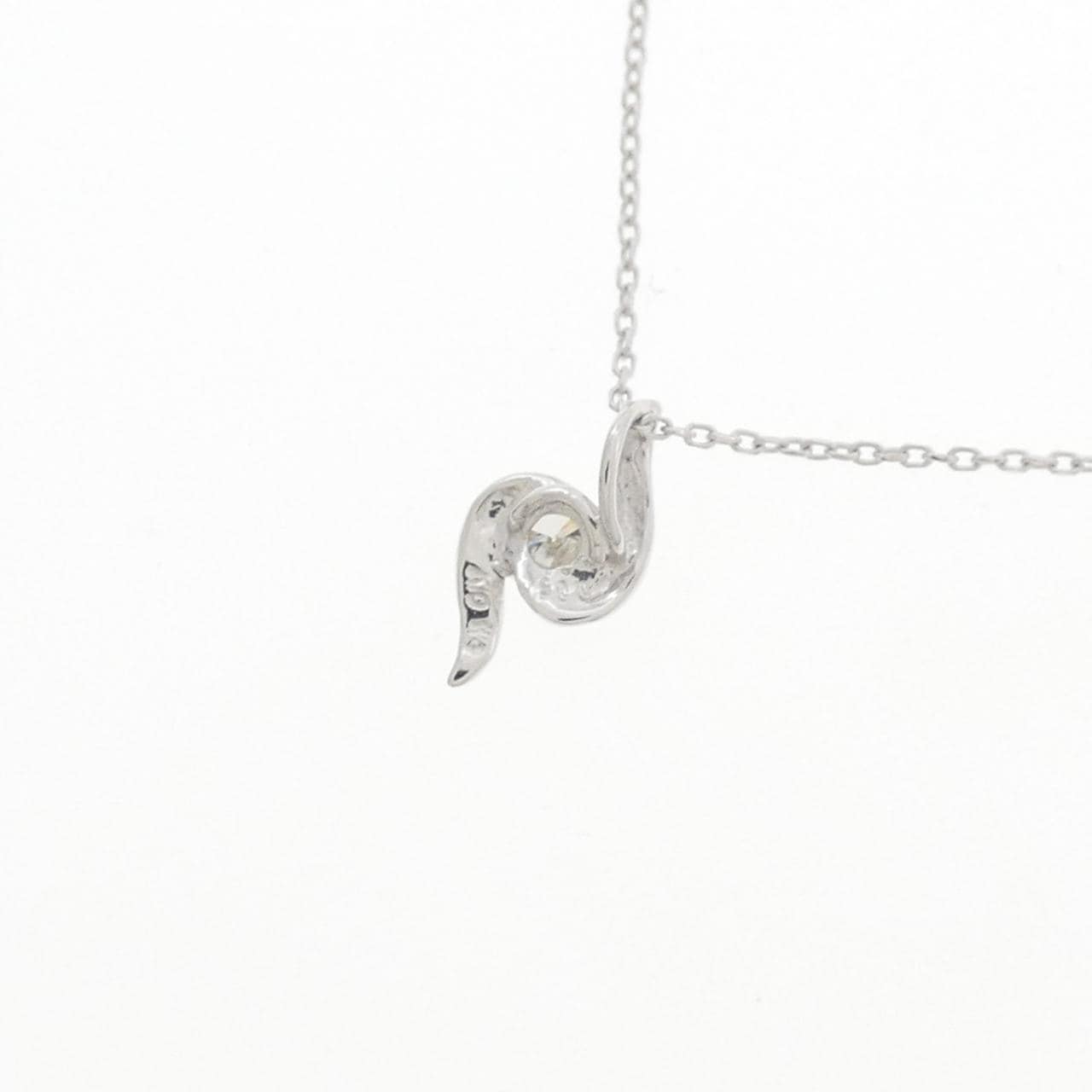 K10WG ダイヤモンド ネックレス 0.05CT