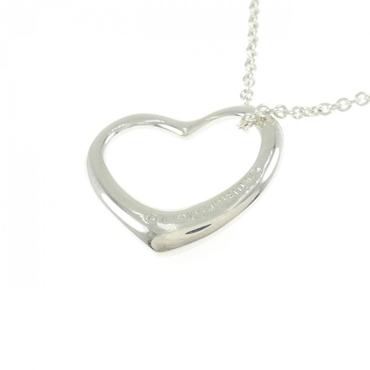 ティファニー オープンハート ネックレス