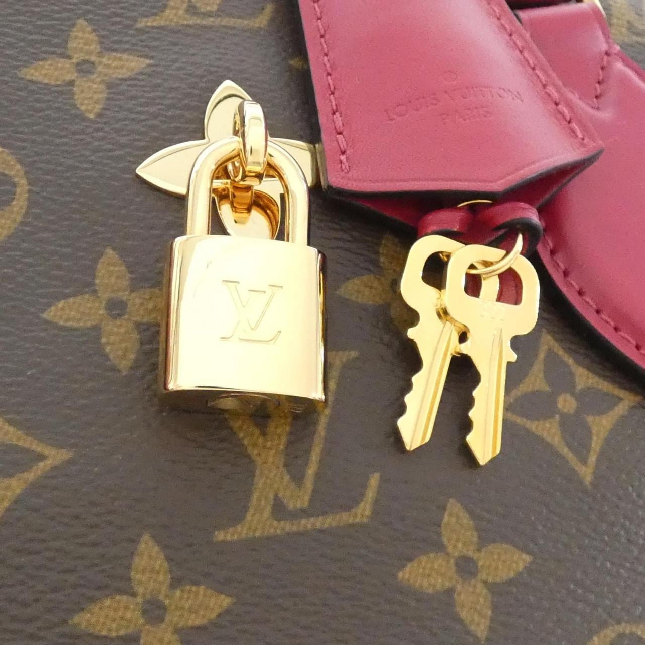 ルイヴィトン モノグラム フラワー ジップド トート PM M44350 バッグ