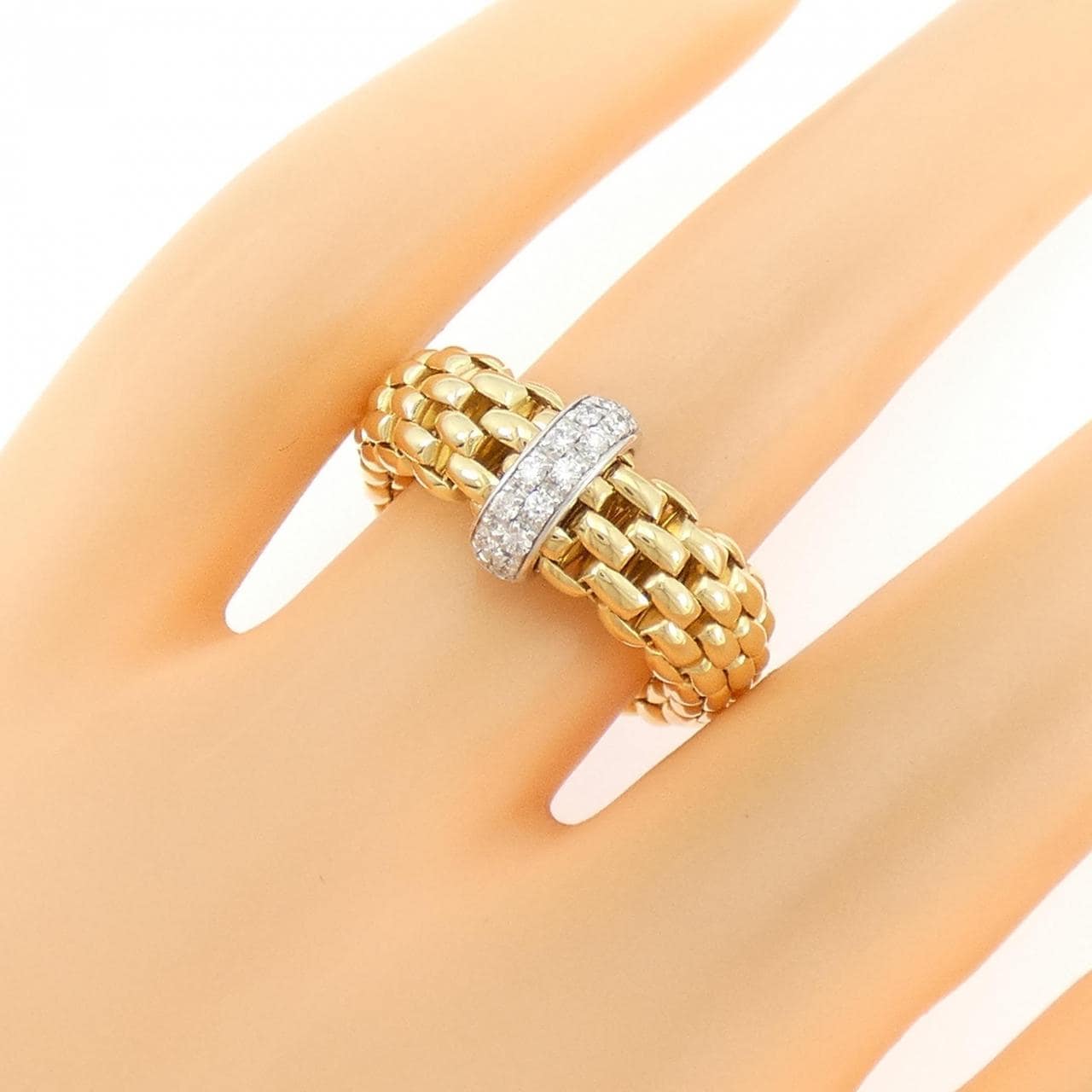 【新品】フォッペ フレグジット リング 0.10CT