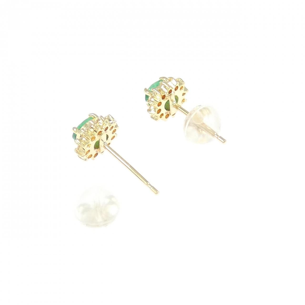 K18YG エメラルド ピアス