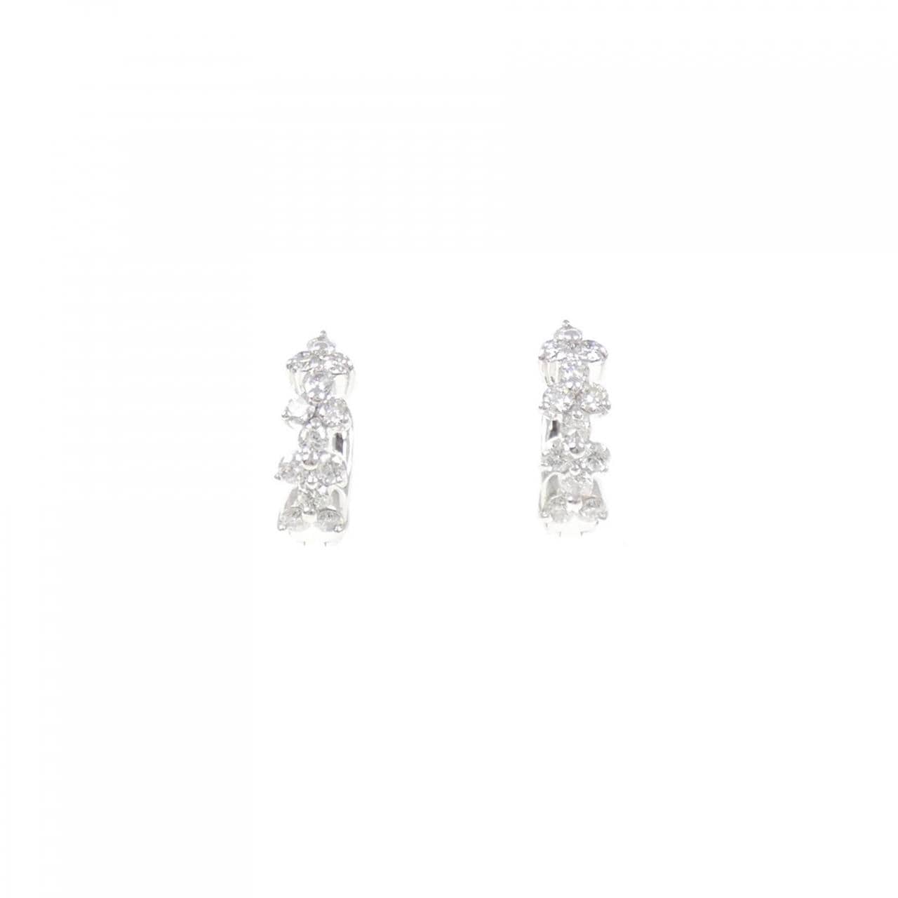 ポンテヴェキオ ダイヤモンド ピアス 0.32CT