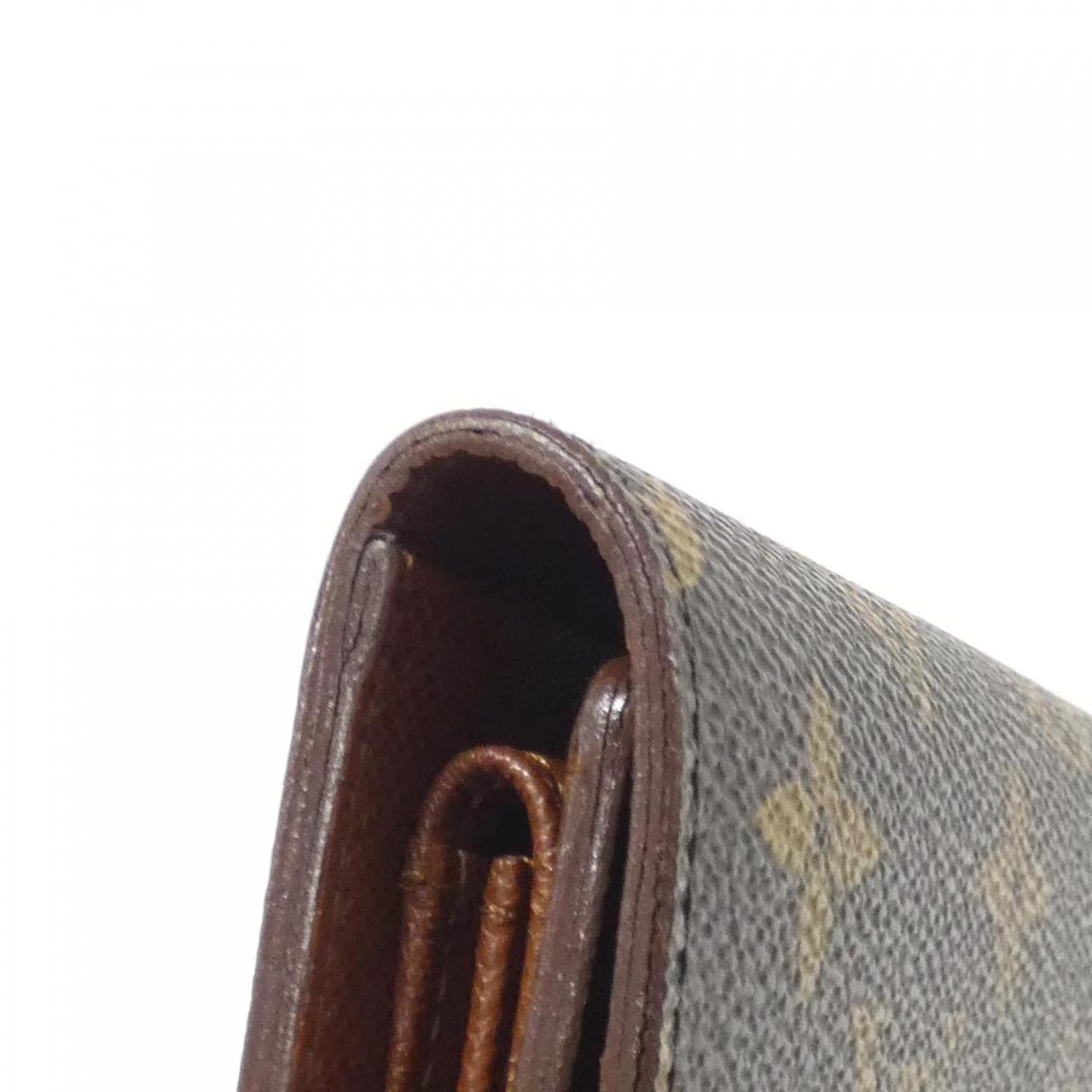 ルイヴィトン モノグラム ポルト トレゾール エテュイ シェキエ M61200 財布