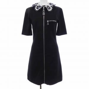 ルイヴィトン LOUIS VUITTON ブロイダリーカラージップアップニットドレス FSKD01MYI ワンピース