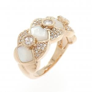 K18PG マザーオブパール リング