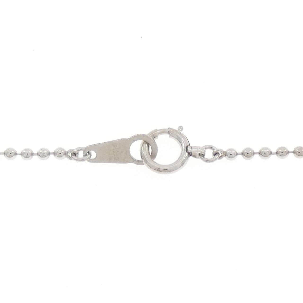 PT900/PT850 エメラルド ネックレス 0.49CT