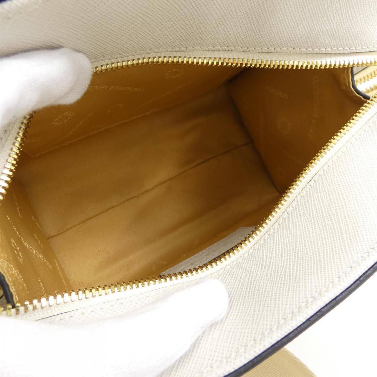 COCOCELUX GOLD GOLD BAG