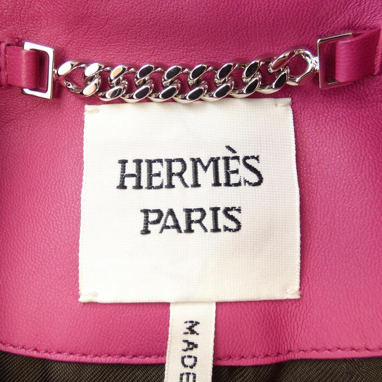 エルメス HERMES レザージャケット