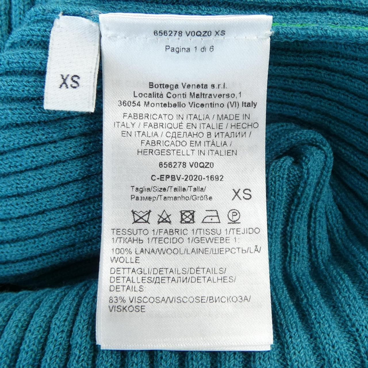 ボッテガヴェネタ BOTTEGA VENETA 656278V0QZ0 ワンピース