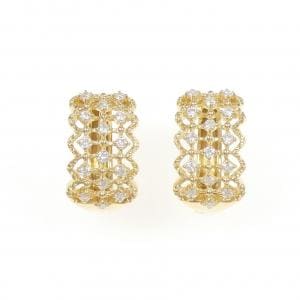 K18YG ダイヤモンド ピアス 0.60CT