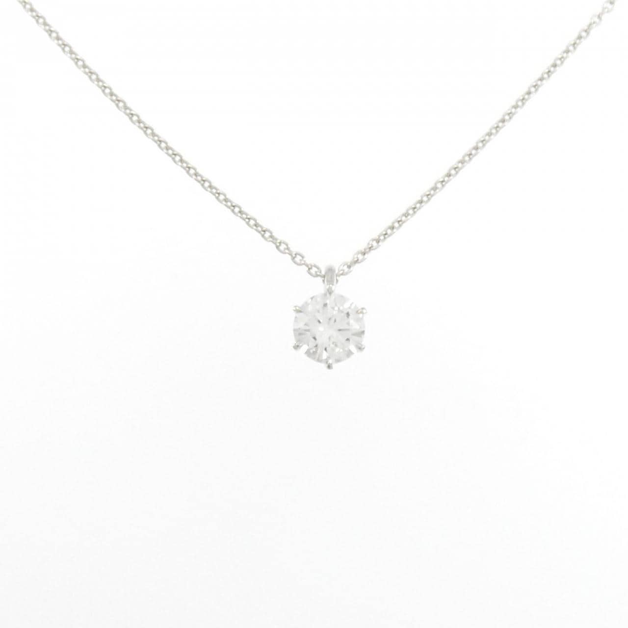 【リメイク】PT900/PT850 ダイヤモンド ネックレス 0.435CT D SI2 EXT